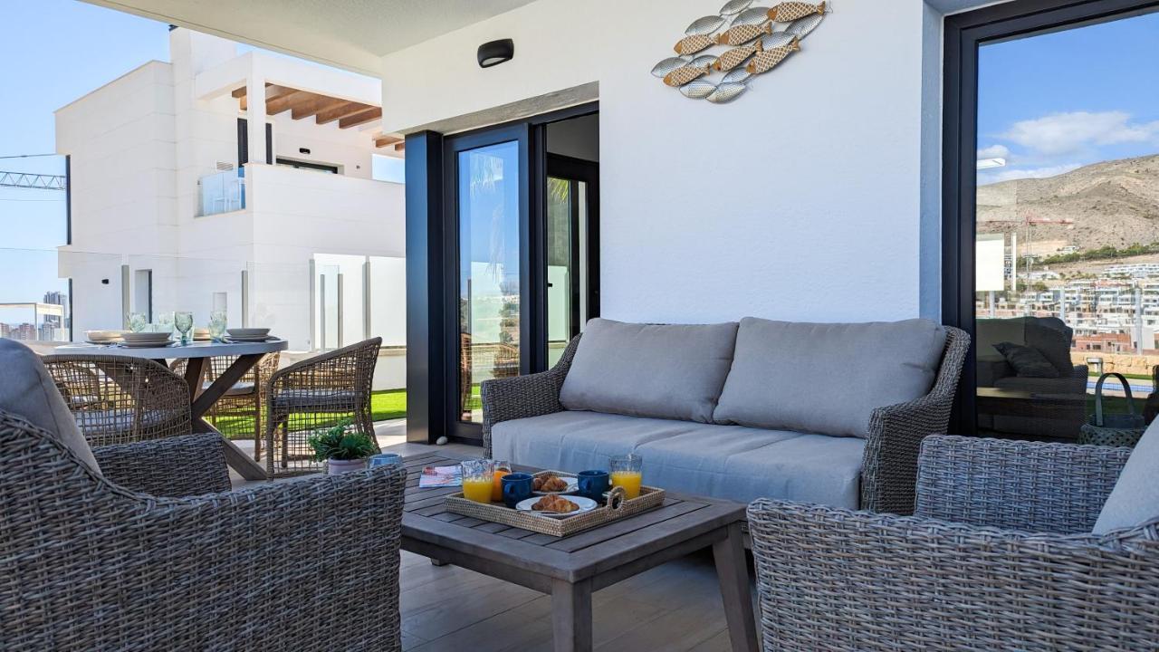 Apartamento Panoramic Pool & Mountains House Finestrat Exterior foto