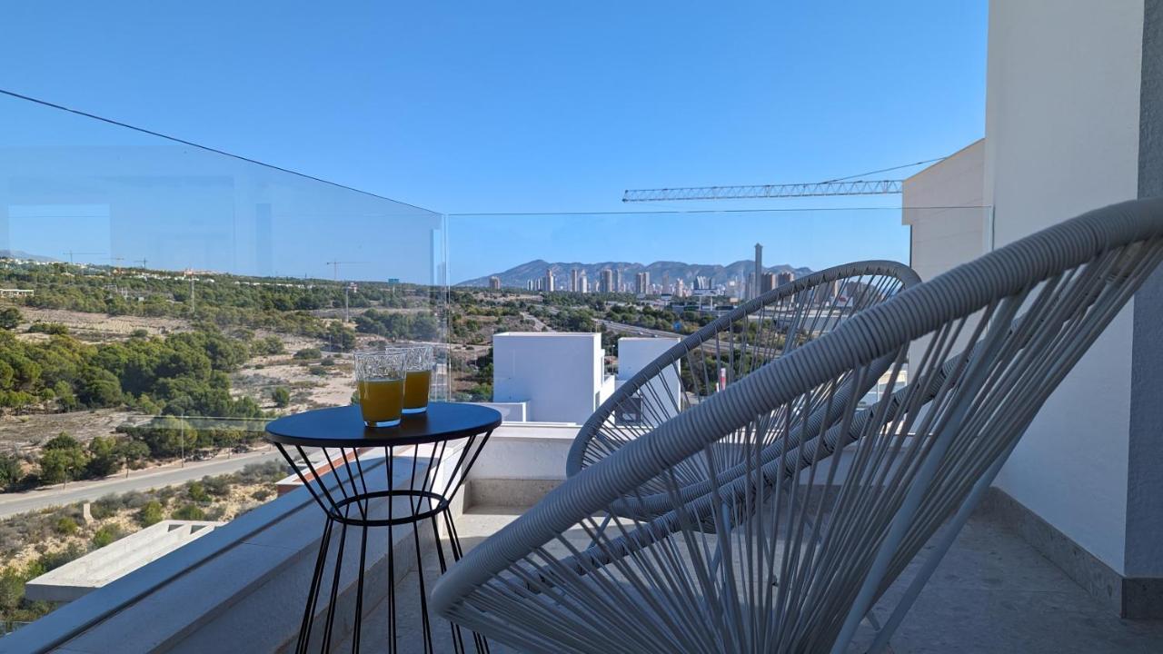 Apartamento Panoramic Pool & Mountains House Finestrat Exterior foto